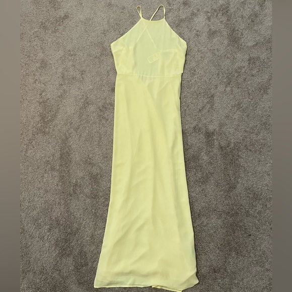 Forever 21 Dresses & Skirts - Prettiest yellow gown/maxi. Size Medium from Forever 21
